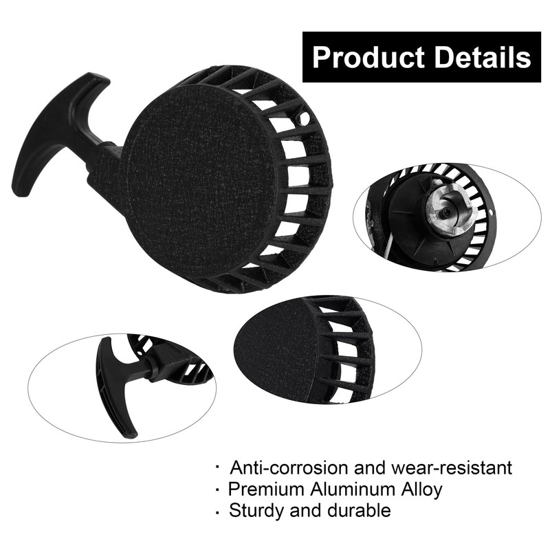 Aluminum Alloy Recoil Pull Start Starter for 47cc 49cc 50cc