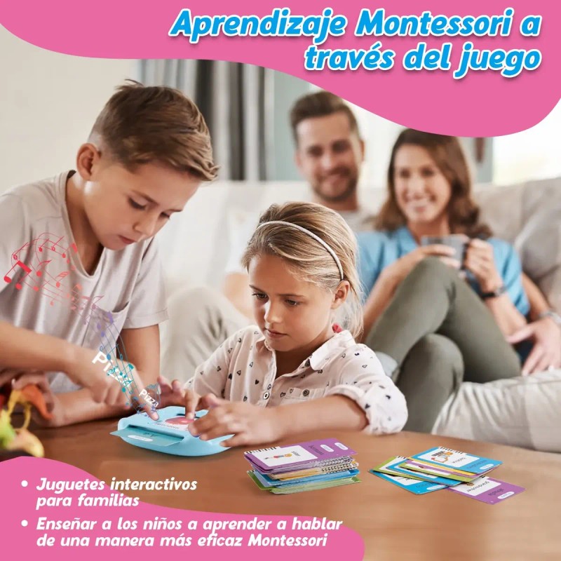 Juguetes Aprendizaje Tarjetas Lectura Español 510 Palabras