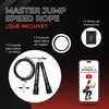 BOLD TRIBE Cuerda para Saltar "Master Jump" - Alta Velocidad