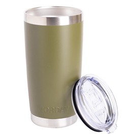 NORDAY | Tumbler Cup with Lid - 20oz - Military | Vacuum Insulated Tumbler - Travel Tumbler - Stainless Steel Tumblers - Double Wall Coffee Tumbler - Keeps Temperature up to 24hr - Anti Spill Lids