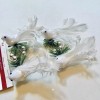 Ashland White Clip on Doves Birds Christmas Holiday Tree Trimmer