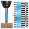 12 Pcs Screwdriver Bit Set, Magnetic Screw Driver Power Drill