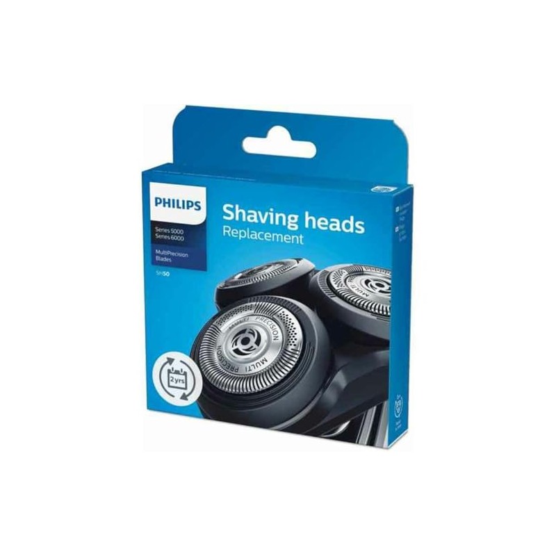 Philips SH50/50 Shaving Heads, Compatible with Series 5000 and 6000