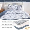 Oversized King Bedspreads 128x120 Extra Wide - Botanical Floral Farmhouse
