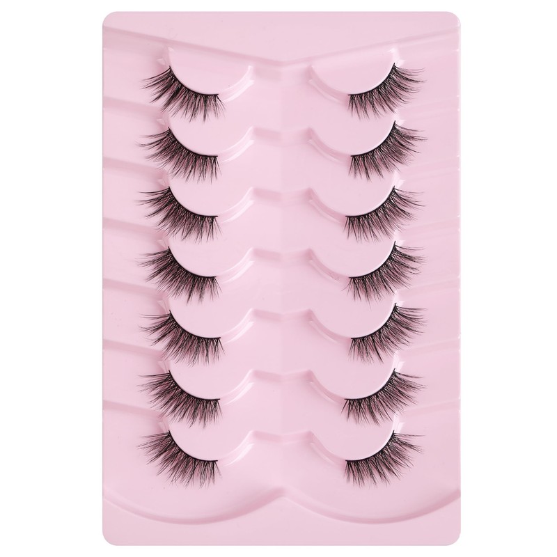 Onlyall Half Eyelashes Corner Lashes Natural Lashes Half Lashes Wispy