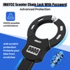 IMAYCC Scooter Lock, 4 Digit Combination Electric Scooter Locks Anti