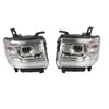 Left+Right Headlights Assembly Compatible with 2014-2019 Sierra 1500 2500HD 3500HD