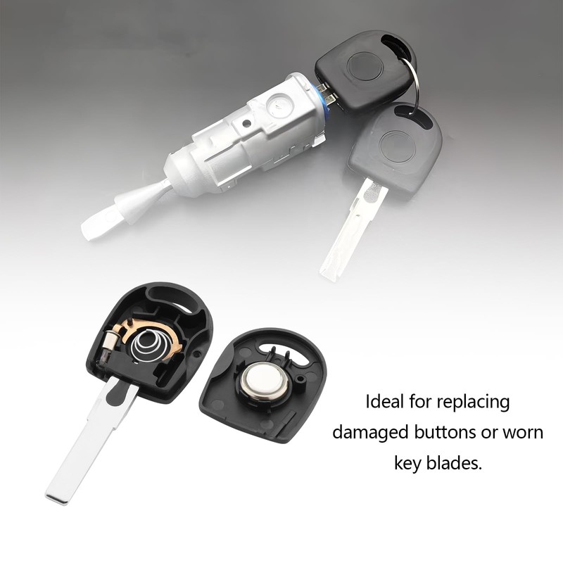 VGOL LED Light Plastic Car Key Cover - Compatible with