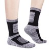 YUEDGE Mens Thick Cotton Crew Socks Mosture Wicking Work Boot