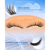 Natural Lash Clusters Wispy Cluster Eyelash Extensions 10-16MM CD Curl