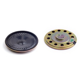 Cylewet 2Pcs Diameter 5cm 8ohm 0.5W Loudspeaker Woofer Small Speaker for Arduino (Pack of 2) CLT1025
