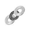 uxcell AXK1024+2AS Needle Roller Thrust Bearings with 2 Washers, 10mm