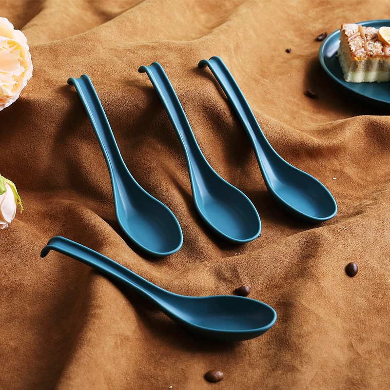 Evanda Soup Spoon, ECO Friendly Dinner Spoon,Made of Food Grade