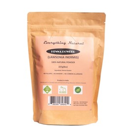 Henna Natural Powder (Lawsonia Inermis) 227g/8oz - 100% Pure and Natural powder