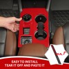 RAZPOY Gear Shift Panel Trim Center Console Cup Holder Gear