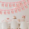 2pcs Bow Garland Banner Ribbon Bow Party Decorations for Baby