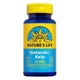 Icelandic Kelp 250 tabs 41 mg by Nature's Life