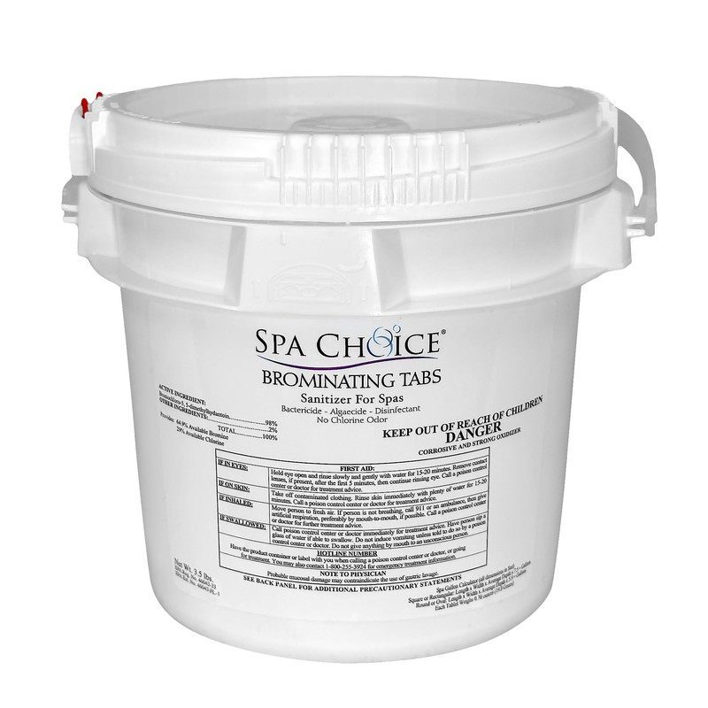 SpaChoice 472-3-3011-02-A Bromine Tablets for Spa Hot Tub, 3.5-Pounds, 2-Pack