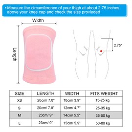 PATIKIL M Protective Knee Pads, 3 Pairs Sponge Volleyball Knee Pads Breathable Dance Knee Pads Brace for Women Men Football Basketball Workout, Black/Grey/Pink