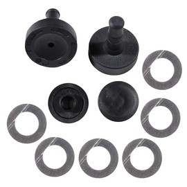 Friction Pad Kit Caravan Stabiliser Side Pads with Shims Dust Caps Compatible with Alko AKS 2000 2004 3004 3504 1220755