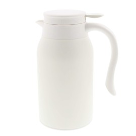 Living Tabletop Pot, 0.2 gal (0.9 L), Heat Retention, Cold Insulation, White MIP