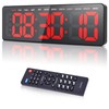 Manoive Gym Timer, 13.2 Inch Digital LED Wall Clock, Sports