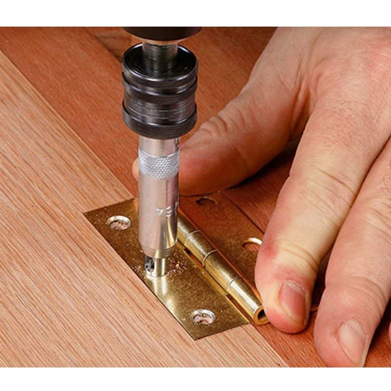 GORCHEN Center Drill Bit Self Auto Centering Hinge Drill Bit