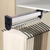 Pull Out Valet Rods for Closets, Clothes Hanger Rail Slide