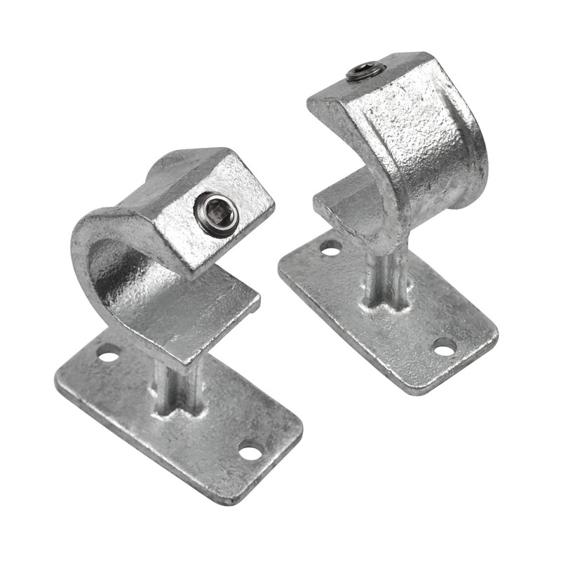 Pipe Connector Type 35 Handrail Bracket Open Diameter 48.3 mm