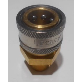 Legacy Lot of 2 New Pressure Washer Brass Quick Connects 3/8 Coupler Brass 4000psi