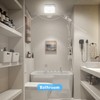 WhitePoplar Rechargeable Motion Sensor Closet Light, Rechargeable Battery Operated Ceiling