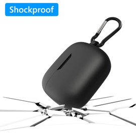 Geekria - Funda de silicona compatible con JBL Tune 230NC True Wireless Earbuds, funda protectora para auriculares con gancho para llavero, acceso a puerto de carga, soporte de carga inalámbrico