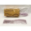 Keranique Anti-breakage Hair Brush & Detangling Comb Set **NEW**