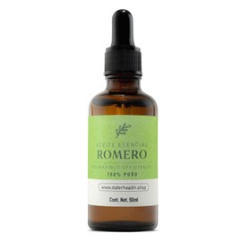 Aceite Esencial 100% Puro y Natural - Diferentes Aromas y Tamaños - Utilizados para Masajes, Aromaterapia y Creacion de Cosméticos (50 Ml, Romero)