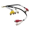 BSDLIET Update RCA Harness Cable Connector Adapter for Stereo Radio,