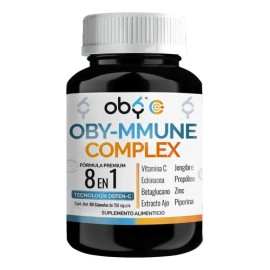 Vitamina Liposomal Zinc Echinacea Extracto Ajo Propoleo Jengibre Betaglucano Piperina Suplemento Alimenticio Inmunidad Vitaminas Hombre Mujer Oby