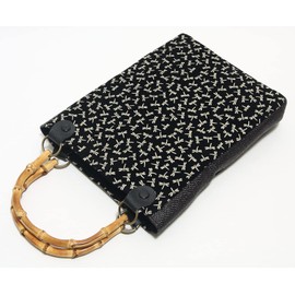 Hasegawa Shingen Bag, Bamboo Bag, Handle, Inden Style, Men's, Made in Japan, dragonfly