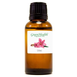 1 fl oz Lilac Fragrance Oil (Glass Bottle w/Euro Dropper) - GreenHealth