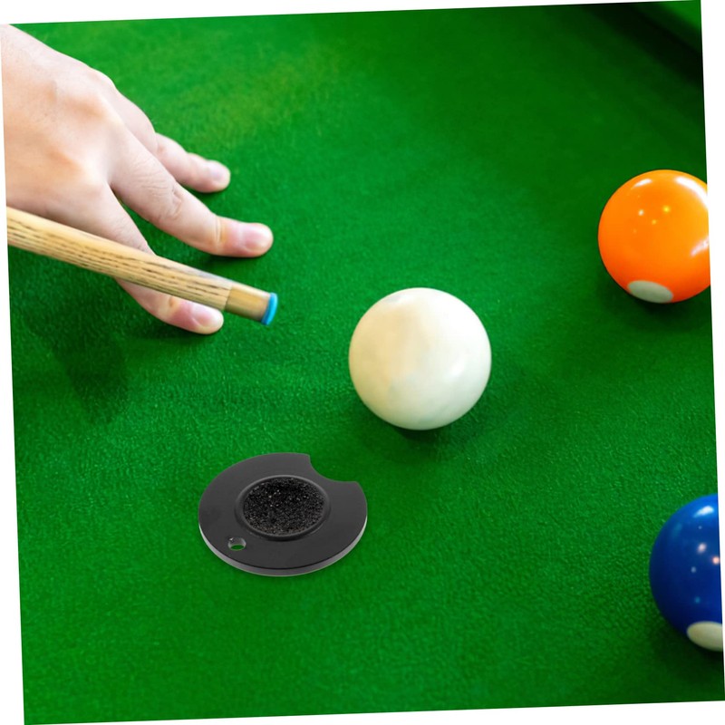 Totority Billiard Cue Tip Shaper Tool Round Cue Tip Scuffer