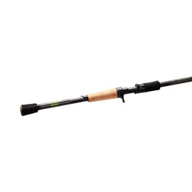 St. Croix Rods Bass X Casting Rod, 7'4"(BAC74HF), Raw Carbon