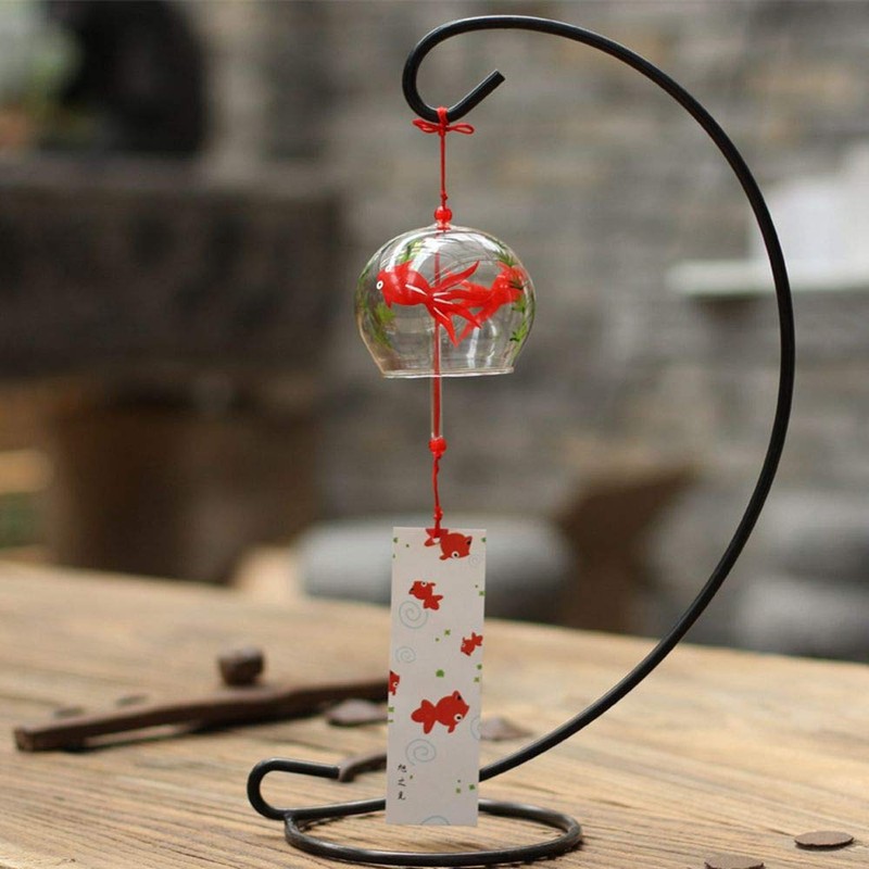 Wind Chime, Glass, Wind Chime, Summer Tradition, Red Goldfish, Cute,
