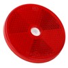 12PCs Round Reflector Red Reflective Sticker Waterproof Signal Warning for