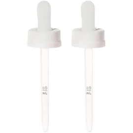 Goteros de plstico de 0.2 onzas lquidas para botellas de mininoxidil (resistentes a los nios), paquete de 2                                           