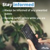 Shelly Blu Door/Window Black - Smart Bluetooth-Operated Montion Sensor Alarm,