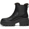Timberland Women's Everleigh Lined Chelsea Boot, Jet Black, 8.5 Medium