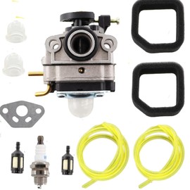 Generic BXTech Carburetor for Hyper Tough HY26SST HY26SSTVNM 26cc Trimmer Black Max BM25CSAC BM25SSAC 25cc 2 Cycle Gas Trimmer, sliver