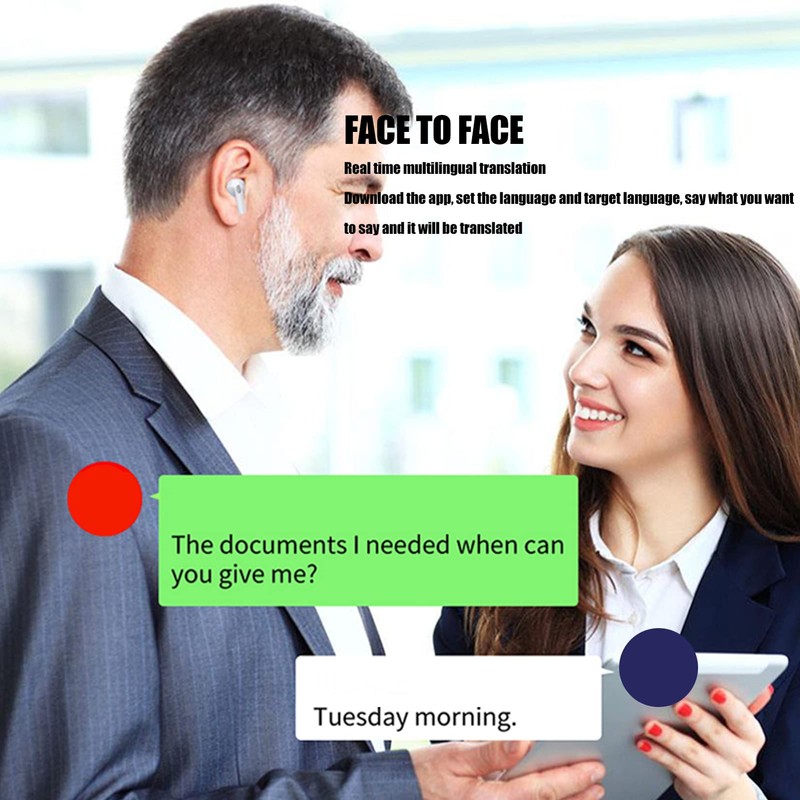 J7 Language Translator 84 Languages 5 Modes with Bluetooth 5.2,