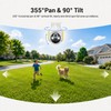 LinkSear 4G LTE Cellular Solar Security Camera Wireless Outdoor