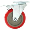 Y&Y Decor 4 Pack 5 Inch Caster Wheels Swivel Plate