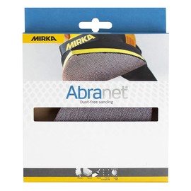 Mirka Abranet AE219F1025 Mesh Delta Sanding Discs for Triangular Sanders 100 x 152 x 152 mm Velcro/Grain P240 / Pack of 10 / for Sanding Wood, Spatula, Varnish, Plastic